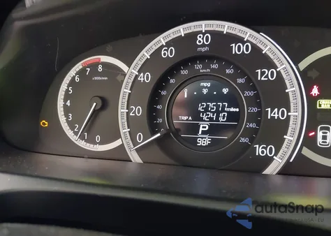 2013 Honda Accord Ex-L from USA, damaged, VIN 1HGCR2F89DA005257